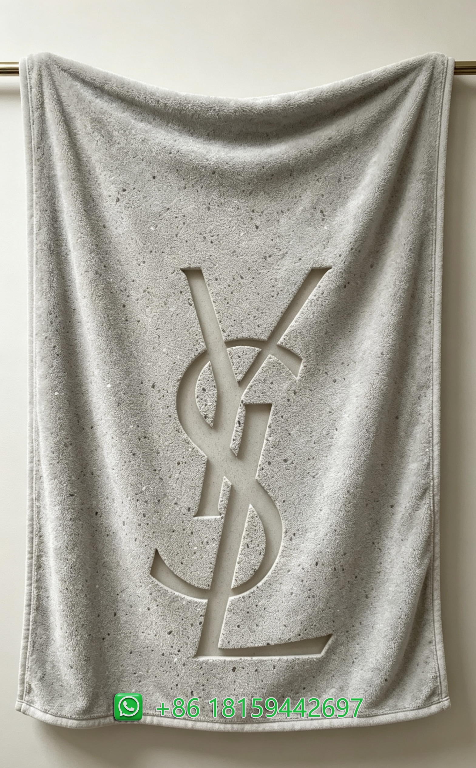 Yves Saint Laurent Throw Blankets
